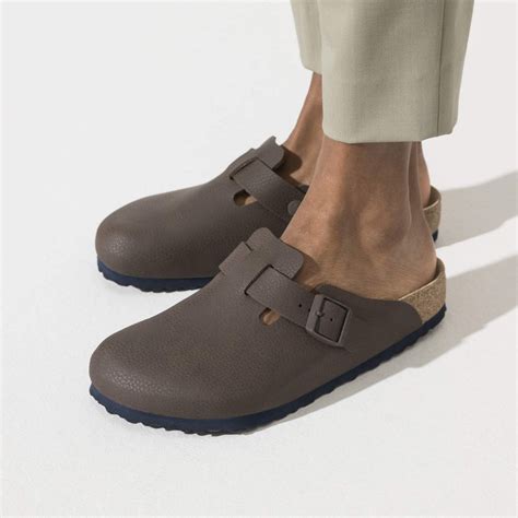 BIRKENSTOCK Boston Birko-Flor Clog - Black, Brown