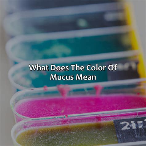 What Does Phlegm Color Mean at Lucile Hart blog