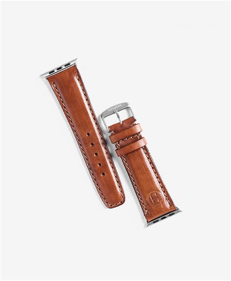 Quality Brown Leather Straps for Apple Watch | Hingees
