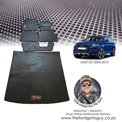 Audi Q7 2006-2015 Custom Rubber Floor Mats For Sale | The Ford Go To Guy