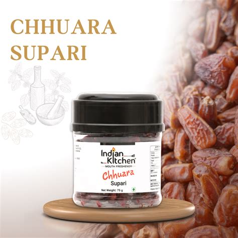 Indian Kitchen Chhuara Supari - 75g (Pack of 2)