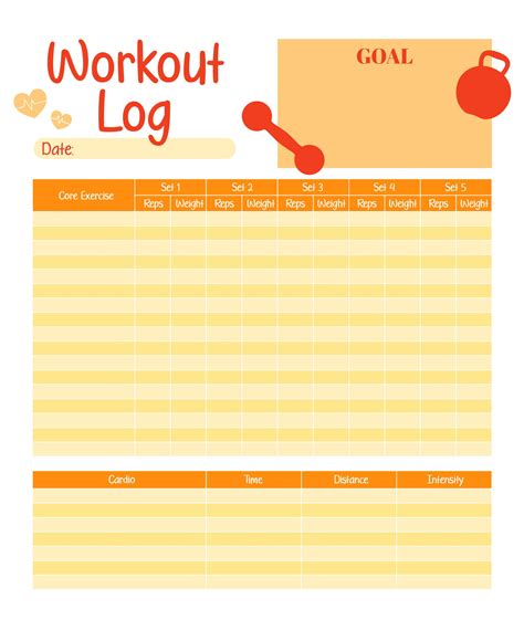 Strength Training Program Template 的图像结果