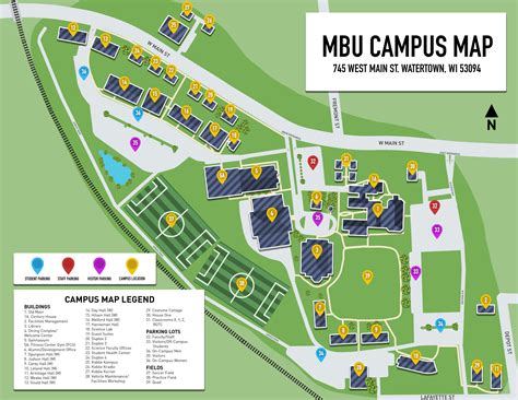 Cbu Map Of Campus