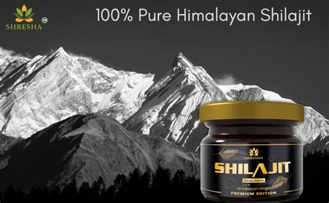 Buy Shresha Himalayan Shilajit/Shilajeet Resin 100% Ayurvedic, Original ...