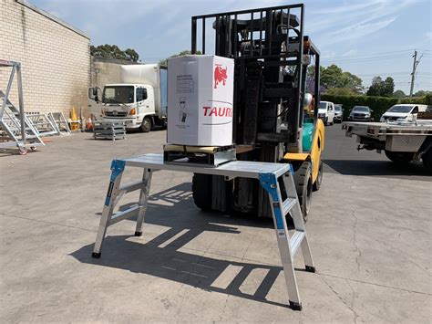 Image result for Adjustable Work Platform Ladder