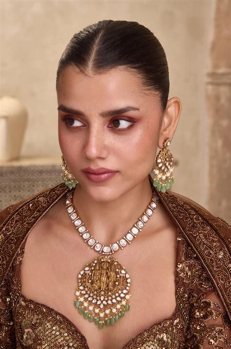 Zaeya Polki Ram Darbaar Necklace Set – Paisley Pop Shop