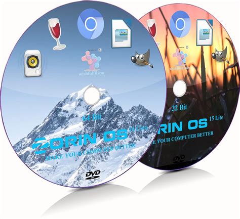 wishfulfil Zorin OS 16.2 Core GNOME and Zorin OS 15.3 Lite XFCE 32 Bit ...