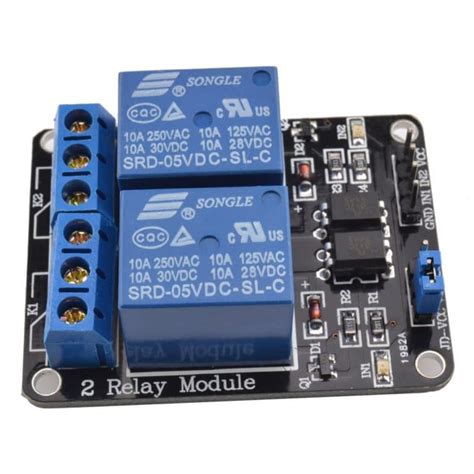 Image result for 2 Channel Relay Module Schematic