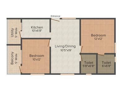 Shree Ozone Valley Floor Plan MVP Colony, Visakhapatnam