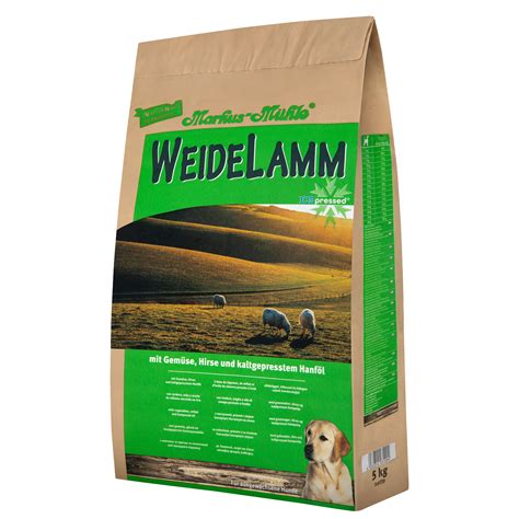 WEIDELAMM - Hundetrockenfutter mit Lamm 5 kg