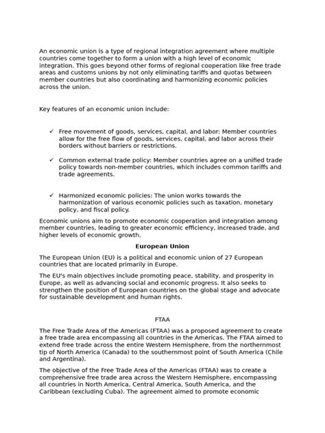 Image result for Economic Integration PDF