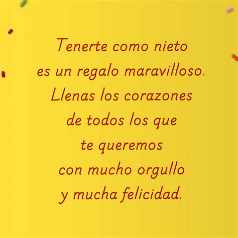 You Are a Gift Spanish-Language Birthday Card for Grandson - Greeting ...