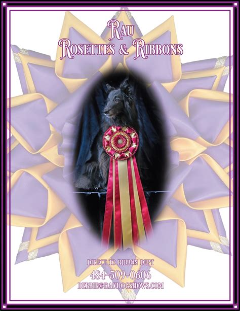Rosettes – Rau Dog Shows, LTD.