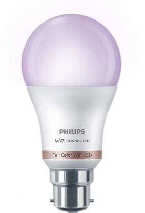 PHILIPS Smart Wi-Fi LED Bulb WiZ Connected B22 10-Watt Smart Bulb Price ...