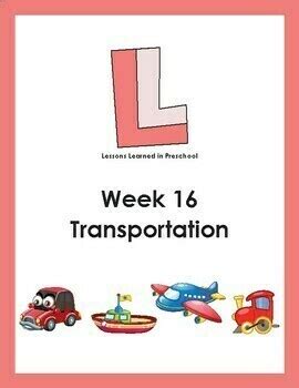 Transportation Lesson Plan 的图像结果