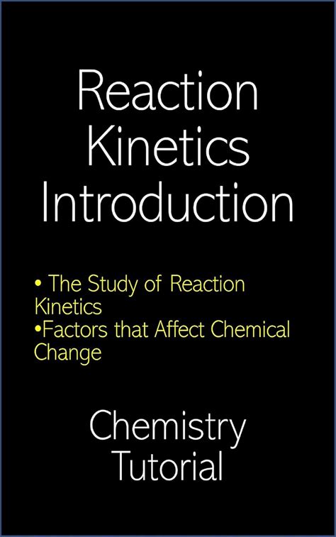 Image result for Biochemistry Reaction Kinetics Tutorial
