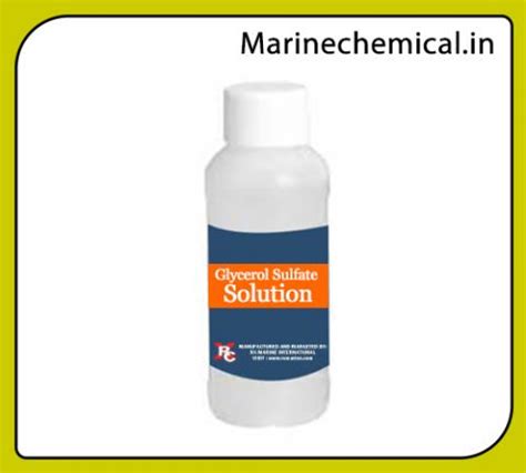 Glycerol Sulfate Solution | Marine Chemicals