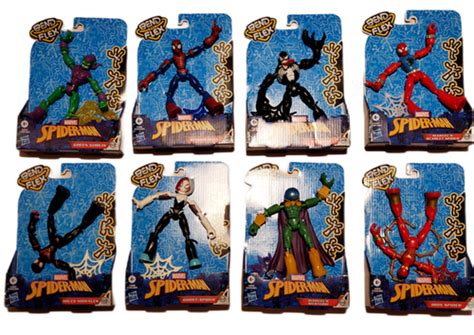 BEND AND FLEX SPIDER-MAN Figure VENOM, Scarlet, | Ubuy India