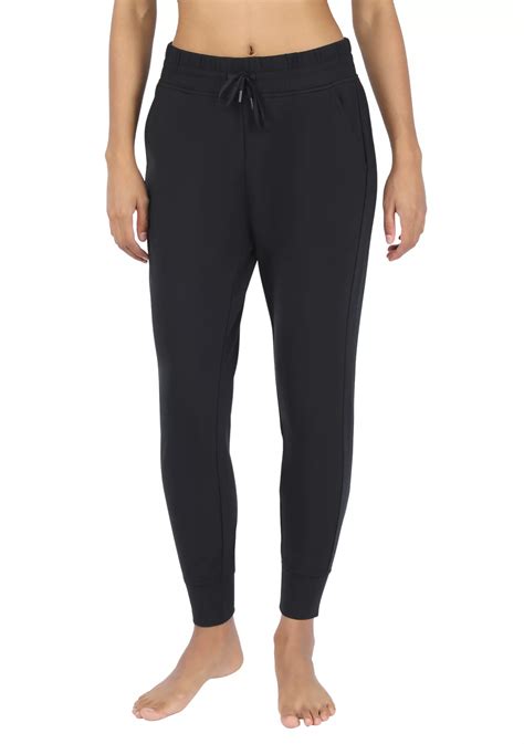 Yogalicious Polarlux Maya Illusion High Waist Fleece Lined Joggers | Belk