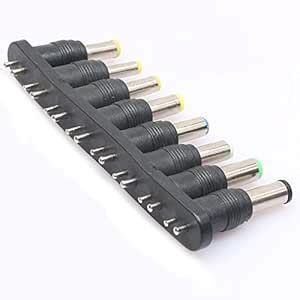 PRAV® Universal 1 Set = 8pcs / Set 5pin Jack Plugs DC for Laptop AC ...