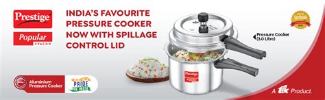 Buy Prestige 3 Litre Aluminium Popular Svachh Outerlid Pressure Cooker ...