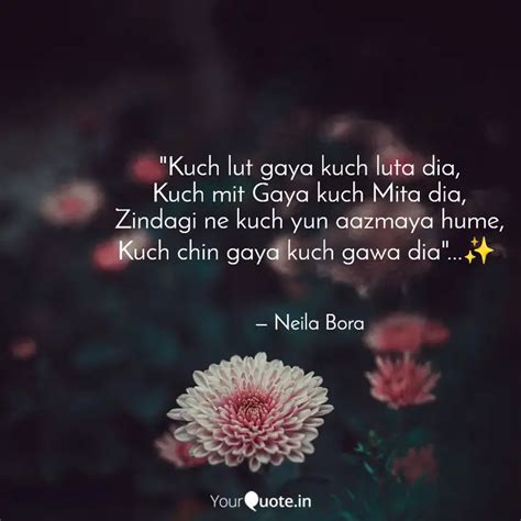 "Kuch lut gaya kuch luta ... | Quotes & Writings by | YourQuote