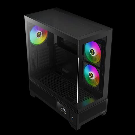 Gamdias Atlas M1 Black Gaming Cabinet - Smartech Computers