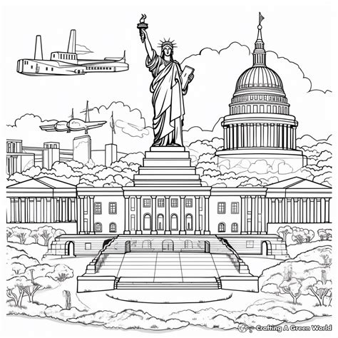 Usa Coloring Pages - Free & Printable!