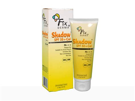 Buy Fixderma Shadow SPF 50+ Gel Sunscreen Online | Clinikally