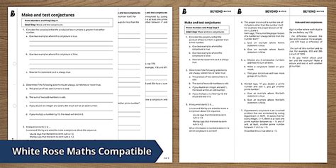 👉 Make and Test Conjectures