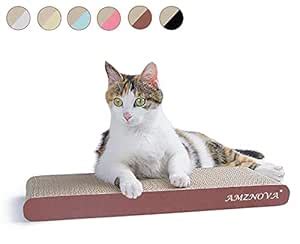 AMZNOVA Cat Scratch Pad Cardboard Scratcher Scratching Lounge Sofa Bed ...