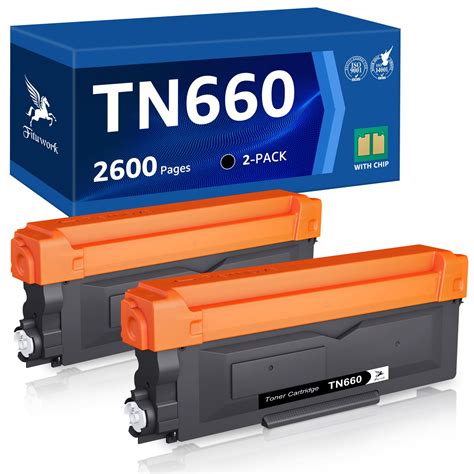 TN660 TN630 Toner Cartridge Compatible for Brother TN660 TN-660 TN-630 ...