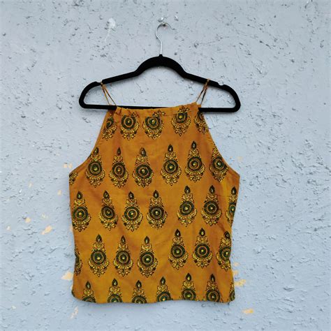 SHAHEEN-Pure Cotton Ajrak Everyday Wear Top – Sanskruti