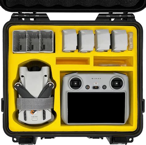 FPVtosky Mini 3 Pro Suitcase Hard Shell Case for DJI Mini 3 Pro Fits ...