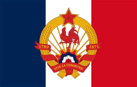 French Socialist Flag