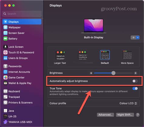 Image result for Mac Camera Brightness Setting