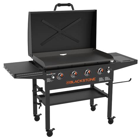 Blackstone Original Outdoor Griddle, 4-Burner 36" Propane Flat Top ...