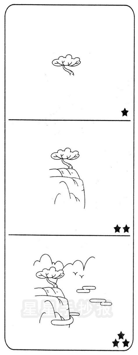 黄山迎客松简笔画黄山迎客松简笔画图片2022已更新今日动态