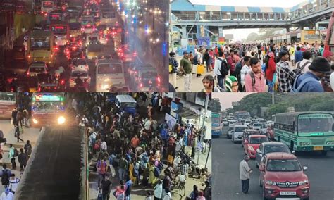 Chennai residents return after voting in native towns, Tambaram choked