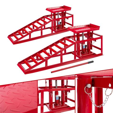 Arebos XXL Car Ramp | Lifting Platform | Car Ramp | 245 mm drive-up ...