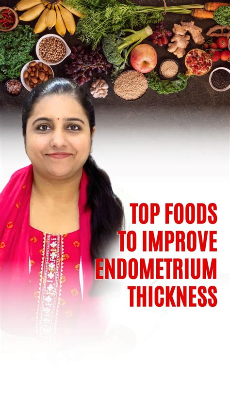 Dr Payal Bajaj | Want to improve endometrial thickness naturally? 🩷 Here are 5 powerhouse foods ...
