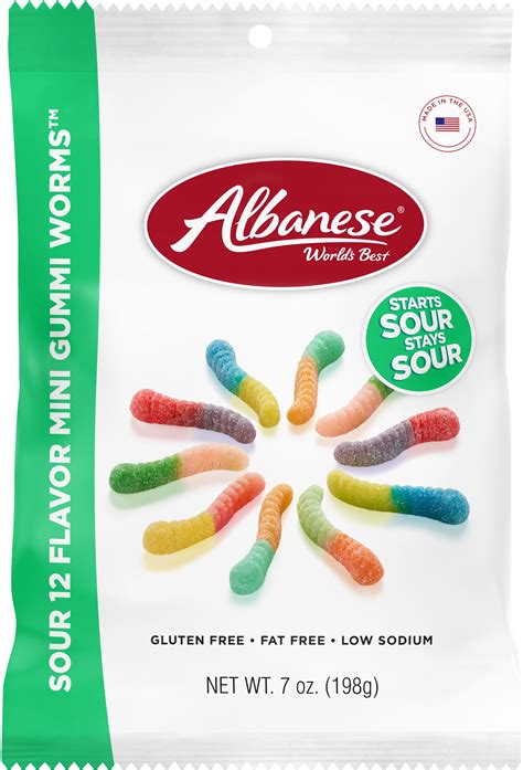Albanese Gummy Worms Bulk at Michael Batiste blog