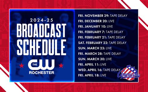 AMERKS ANNOUNCE TELEVISION AND BROADCAST SCHEDULE FOR 2024-25 SEASON ...