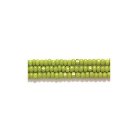Preciosa Ornela Czech Seed Bead, True Cut Opaque Olive Green, Size 11/0 ...