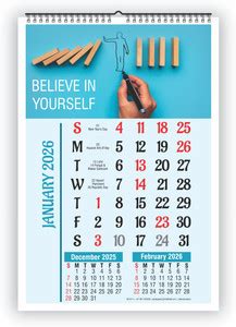 Pixel Motivational 2026 Wall Calendar Price in India - Buy Pixel ...