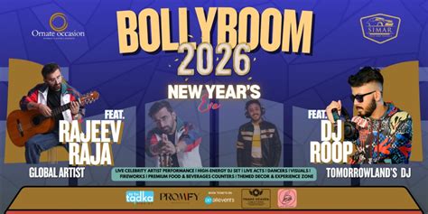 BollyBoom New Year Party 2026 Udaipur | AllEvents