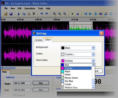 Wave Editor Tutorial 的图像结果