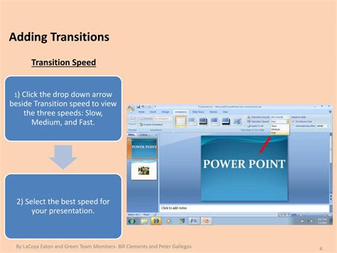 Image result for Transitions in PowerPoint Tutorial