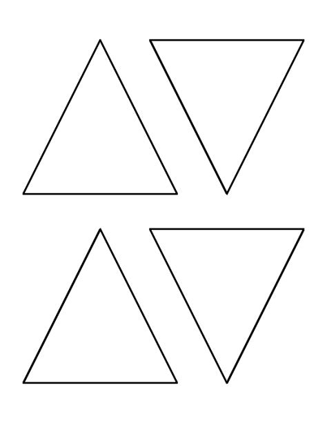 Image result for Large Triangle Template