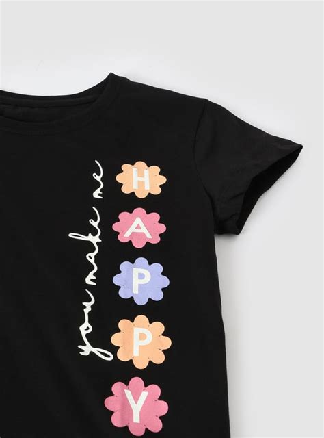 Buy Girls Graphic Printed T-shirt Online at just Rs. 199.0 ...